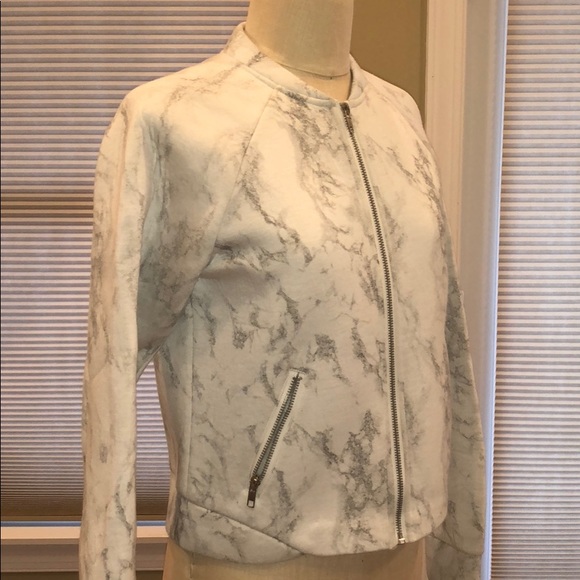 Eleven Paris Ichi x Tira Marble Print Bomber - Picture 5 of 8